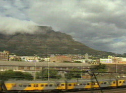 Die Metrorail in Kapstadt